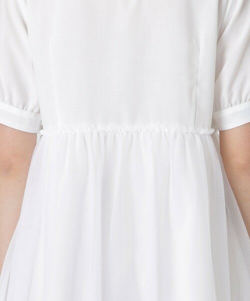 BLUE LABEL / BLACK LABEL CRESTBRIDGE / ブルーレーベル / ブラックレーベル・クレストブリッジ  シャツ・ブラウス | コットンライクナチュラルローンペプラムブラウス | 詳細6