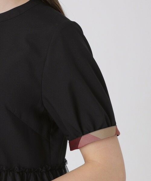 BLUE LABEL / BLACK LABEL CRESTBRIDGE / ブルーレーベル / ブラックレーベル・クレストブリッジ  シャツ・ブラウス | コットンライクナチュラルローンペプラムブラウス | 詳細15