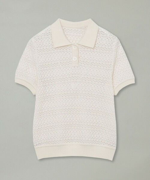 BLUE LABEL / BLACK LABEL CRESTBRIDGE / ブルーレーベル / ブラックレーベル・クレストブリッジ  ニット・セーター | コットンレーシージャージーニットトップス | 詳細5