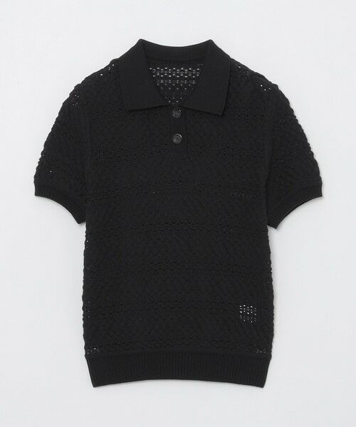 BLUE LABEL / BLACK LABEL CRESTBRIDGE / ブルーレーベル / ブラックレーベル・クレストブリッジ  ニット・セーター | コットンレーシージャージーニットトップス | 詳細10