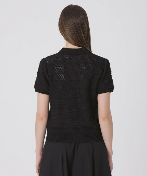 BLUE LABEL / BLACK LABEL CRESTBRIDGE / ブルーレーベル / ブラックレーベル・クレストブリッジ  ニット・セーター | コットンレーシージャージーニットトップス | 詳細9