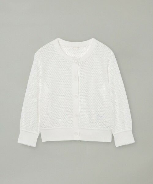 BLUE LABEL / BLACK LABEL CRESTBRIDGE / ブルーレーベル / ブラックレーベル・クレストブリッジ  ニット・セーター | 【予約販売】格子レースカーディガン | 詳細7