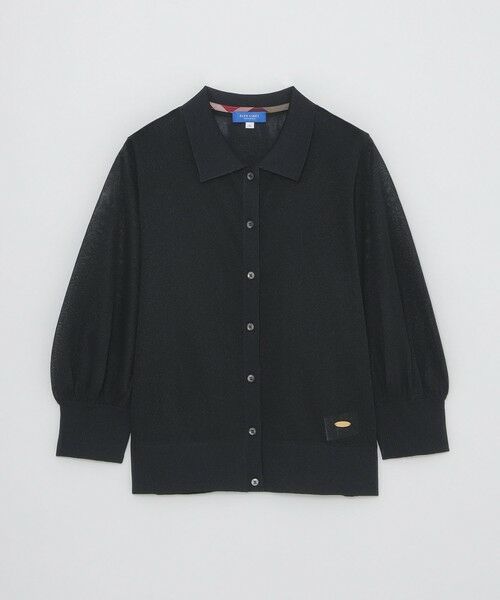 BLUE LABEL / BLACK LABEL CRESTBRIDGE / ブルーレーベル / ブラックレーベル・クレストブリッジ  ニット・セーター | 【取扱店舗限定】ラメシアーカーディガン | 詳細12