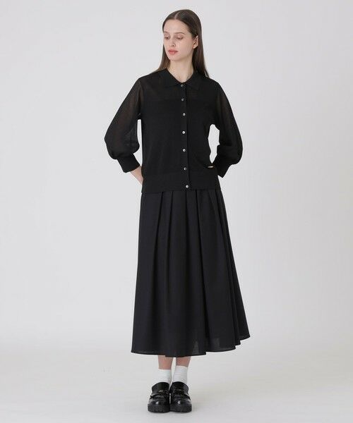 BLUE LABEL / BLACK LABEL CRESTBRIDGE / ブルーレーベル / ブラックレーベル・クレストブリッジ  ニット・セーター | 【取扱店舗限定】ラメシアーカーディガン | 詳細7