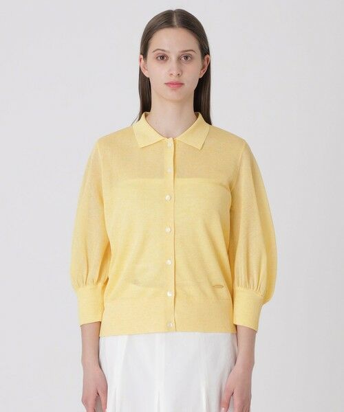 BLUE LABEL / BLACK LABEL CRESTBRIDGE / ブルーレーベル / ブラックレーベル・クレストブリッジ  ニット・セーター | 【取扱店舗限定】ラメシアーカーディガン | 詳細14