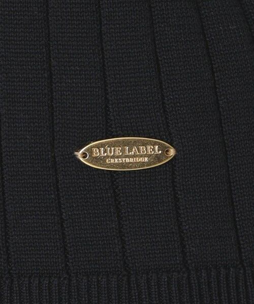 BLUE LABEL / BLACK LABEL CRESTBRIDGE / ブルーレーベル / ブラックレーベル・クレストブリッジ  ニット・セーター | 【取扱店舗限定】コットンシルクリブニットプルオーバー | 詳細11