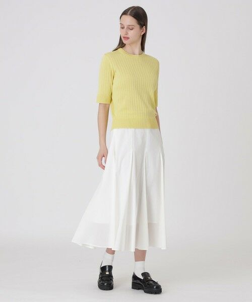 BLUE LABEL / BLACK LABEL CRESTBRIDGE / ブルーレーベル / ブラックレーベル・クレストブリッジ  ニット・セーター | 【取扱店舗限定】コットンシルクリブニットプルオーバー | 詳細13