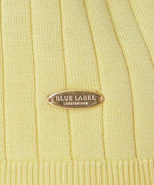BLUE LABEL / BLACK LABEL CRESTBRIDGE / ブルーレーベル / ブラックレーベル・クレストブリッジ  ニット・セーター | 【取扱店舗限定】コットンシルクリブニットプルオーバー | 詳細17