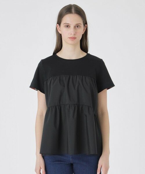 BLUE LABEL / BLACK LABEL CRESTBRIDGE / ブルーレーベル / ブラックレーベル・クレストブリッジ  カットソー | ティアードコンビTシャツ | 詳細8