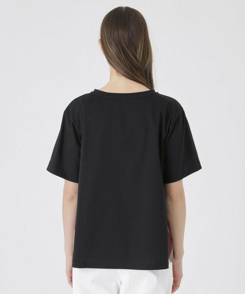 BLUE LABEL / BLACK LABEL CRESTBRIDGE / ブルーレーベル / ブラックレーベル・クレストブリッジ  カットソー | プレーティング天竺サイドチェックTシャツ | 詳細10