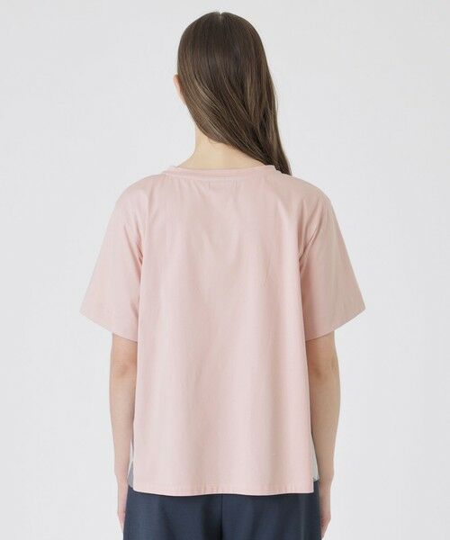 BLUE LABEL / BLACK LABEL CRESTBRIDGE / ブルーレーベル / ブラックレーベル・クレストブリッジ  カットソー | プレーティング天竺サイドチェックTシャツ | 詳細16