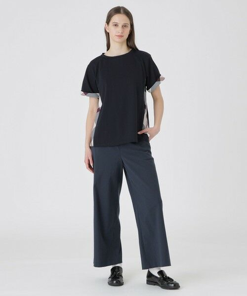 BLUE LABEL / BLACK LABEL CRESTBRIDGE / ブルーレーベル / ブラックレーベル・クレストブリッジ  カットソー | プレーティング天竺サイドチェックTシャツ | 詳細19