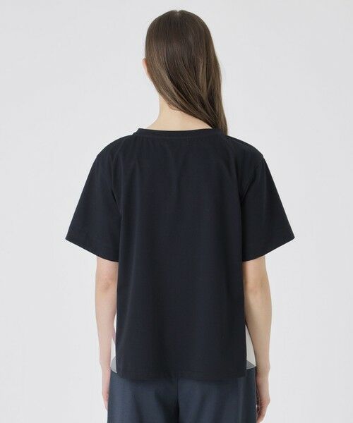 BLUE LABEL / BLACK LABEL CRESTBRIDGE / ブルーレーベル / ブラックレーベル・クレストブリッジ  カットソー | プレーティング天竺サイドチェックTシャツ | 詳細22