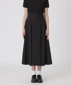 BLUE LABEL / BLACK LABEL CRESTBRIDGE / ブルーレーベル / ブラックレーベル・クレストブリッジ  ミニ・ひざ丈スカート | ポリレーヨンブロードトレンチスカート