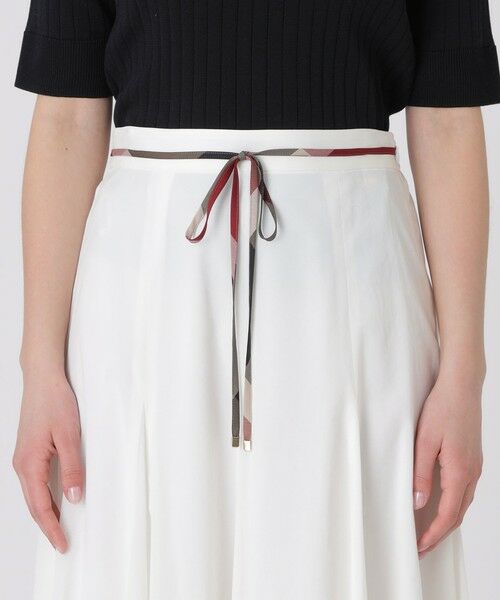 BLUE LABEL / BLACK LABEL CRESTBRIDGE / ブルーレーベル / ブラックレーベル・クレストブリッジ  ミニ・ひざ丈スカート | 【取扱店舗限定】オーガンジーフレアスカート | 詳細4