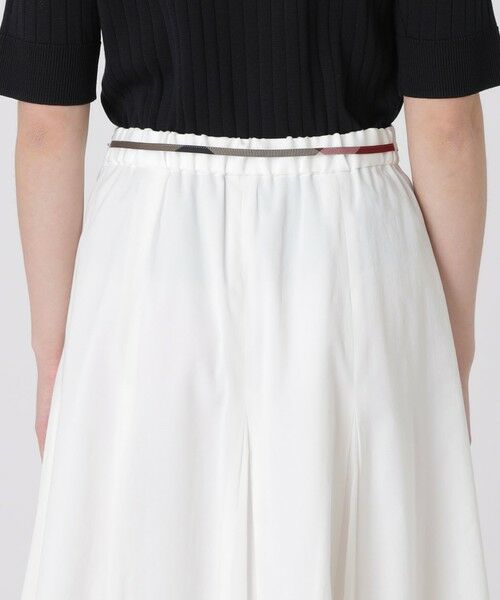 BLUE LABEL / BLACK LABEL CRESTBRIDGE / ブルーレーベル / ブラックレーベル・クレストブリッジ  ミニ・ひざ丈スカート | 【取扱店舗限定】オーガンジーフレアスカート | 詳細5