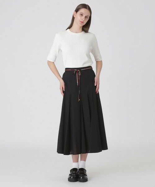 BLUE LABEL / BLACK LABEL CRESTBRIDGE / ブルーレーベル / ブラックレーベル・クレストブリッジ  ミニ・ひざ丈スカート | 【取扱店舗限定】オーガンジーフレアスカート | 詳細7
