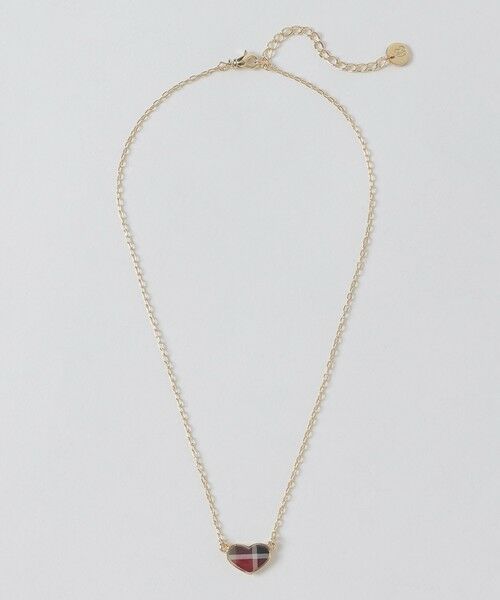 BLUE LABEL / BLACK LABEL CRESTBRIDGE / ブルーレーベル / ブラックレーベル・クレストブリッジ  その他小物 | クレストブリッジチェックハートネックレス（ゴールド3）