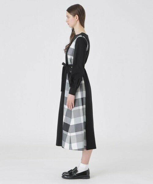 BLUE LABEL / BLACK LABEL CRESTBRIDGE / ブルーレーベル / ブラックレーベル・クレストブリッジ  ドレス | 【一部店舗限定】パーシャツチェックポンチドレス | 詳細1