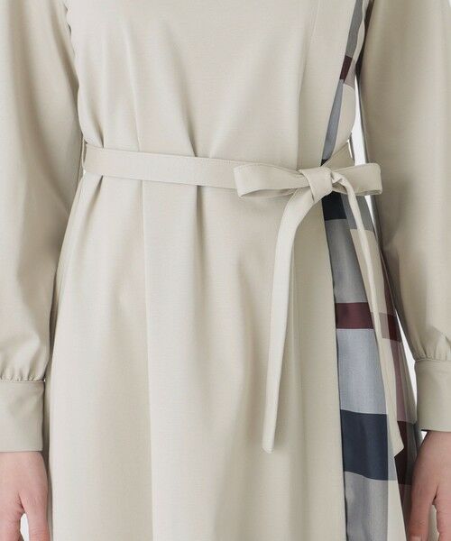 BLUE LABEL / BLACK LABEL CRESTBRIDGE / ブルーレーベル / ブラックレーベル・クレストブリッジ  ドレス | 【一部店舗限定】パーシャツチェックポンチドレス | 詳細8