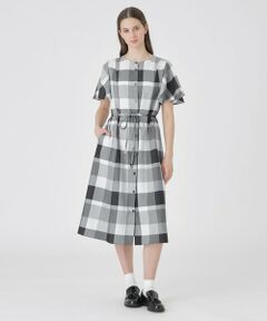 BLUE LABEL / BLACK LABEL CRESTBRIDGE / ブルーレーベル / ブラックレーベル・クレストブリッジ  ドレス | 【一部店舗限定】クレストブリッジチェックライトクロッシングツイルドレス