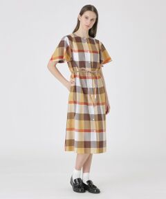 BLUE LABEL / BLACK LABEL CRESTBRIDGE / ブルーレーベル / ブラックレーベル・クレストブリッジ  ドレス | 【一部店舗限定】クレストブリッジチェックライトクロッシングツイルドレス