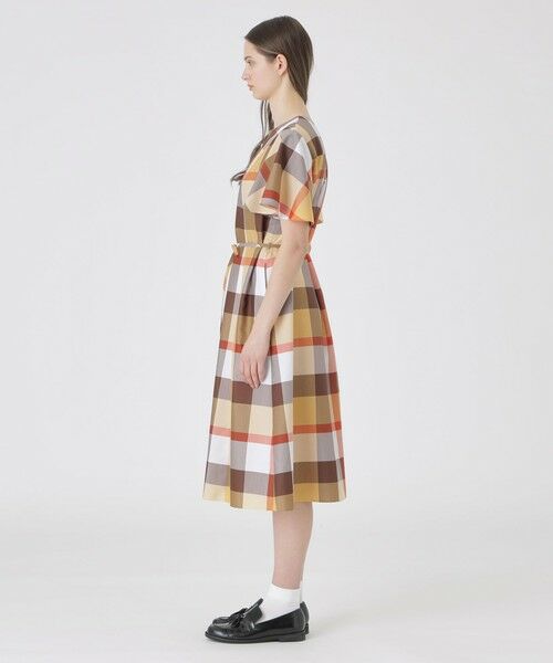BLUE LABEL / BLACK LABEL CRESTBRIDGE / ブルーレーベル / ブラックレーベル・クレストブリッジ ドレス | 【一部店舗限定】クレストブリッジチェックライトクロッシングツイルドレス | 詳細9