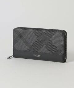 BLUE LABEL / BLACK LABEL CRESTBRIDGE / ブルーレーベル / ブラックレーベル・クレストブリッジ  財布・コインケース・マネークリップ | カルゼシャドークレストブリッジチェックラウンドジップウォレット