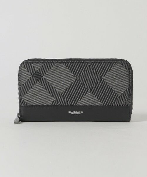 BLUE LABEL / BLACK LABEL CRESTBRIDGE / ブルーレーベル / ブラックレーベル・クレストブリッジ  財布・コインケース・マネークリップ | カルゼシャドークレストブリッジチェックラウンドジップウォレット | 詳細5