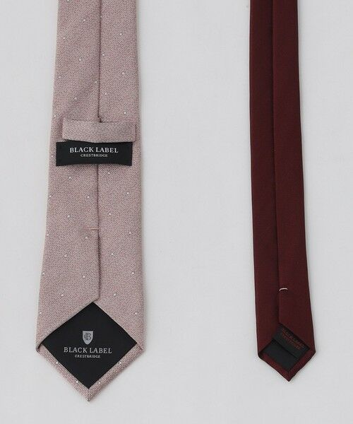 BLUE LABEL / BLACK LABEL CRESTBRIDGE / ブルーレーベル / ブラックレーベル・クレストブリッジ  ネクタイ | 【一部店舗限定】バイカラークレストブリッジチェックベアタイ | 詳細1