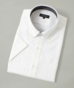 シャドークレストブリッジチェックハーフスリーブボタンダウンシャツ