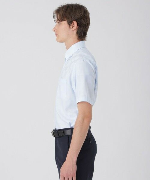 BLUE LABEL / BLACK LABEL CRESTBRIDGE / ブルーレーベル / ブラックレーベル・クレストブリッジ  シャツ・ブラウス | シャドークレストブリッジチェックハーフスリーブボタンダウンシャツ | 詳細6