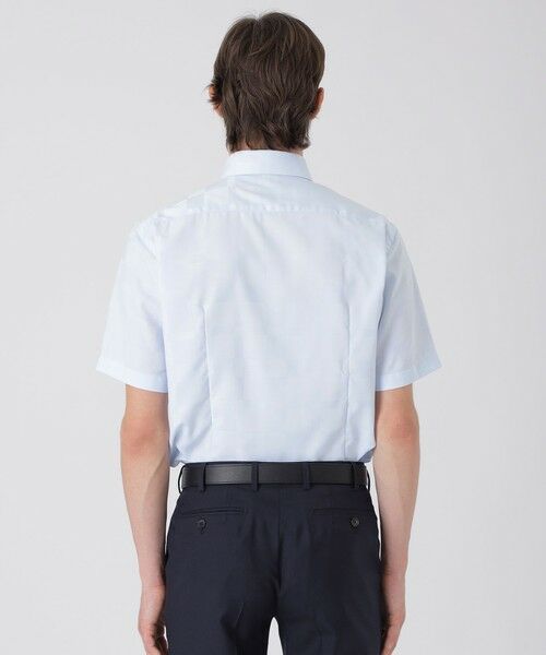 BLUE LABEL / BLACK LABEL CRESTBRIDGE / ブルーレーベル / ブラックレーベル・クレストブリッジ  シャツ・ブラウス | シャドークレストブリッジチェックハーフスリーブボタンダウンシャツ | 詳細7