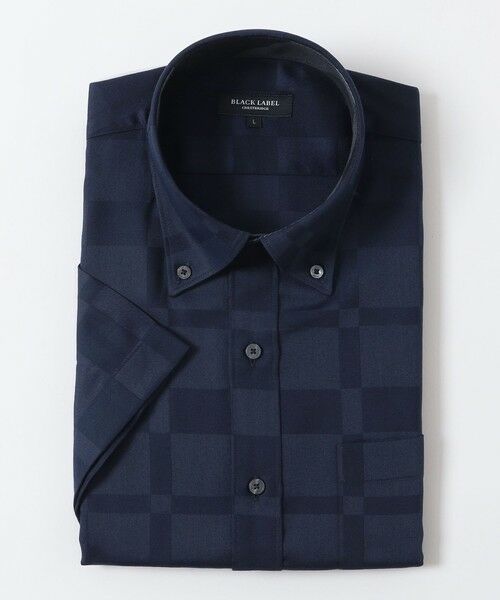 BLUE LABEL / BLACK LABEL CRESTBRIDGE / ブルーレーベル / ブラックレーベル・クレストブリッジ  シャツ・ブラウス | シャドークレストブリッジチェックハーフスリーブボタンダウンシャツ | 詳細12