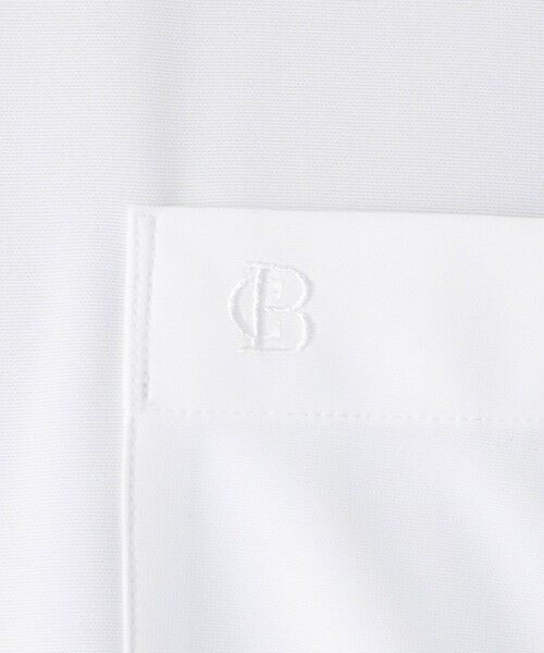 BLUE LABEL / BLACK LABEL CRESTBRIDGE / ブルーレーベル / ブラックレーベル・クレストブリッジ  シャツ・ブラウス | トリコットソリッドハーフスリーブボタンダウンシャツ | 詳細4