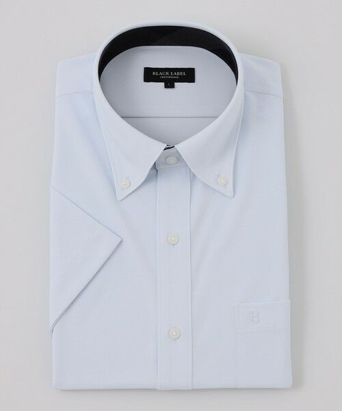 BLUE LABEL / BLACK LABEL CRESTBRIDGE / ブルーレーベル / ブラックレーベル・クレストブリッジ  シャツ・ブラウス | トリコットソリッドハーフスリーブボタンダウンシャツ | 詳細10