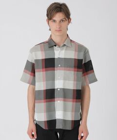 BLUE LABEL / BLACK LABEL CRESTBRIDGE / ブルーレーベル / ブラックレーベル・クレストブリッジ  シャツ・ブラウス | カラミクレストブリッジチェックハーフスリーブシャツ
