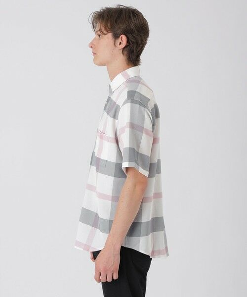 BLUE LABEL / BLACK LABEL CRESTBRIDGE / ブルーレーベル / ブラックレーベル・クレストブリッジ  シャツ・ブラウス | カラミクレストブリッジチェックハーフスリーブシャツ | 詳細2