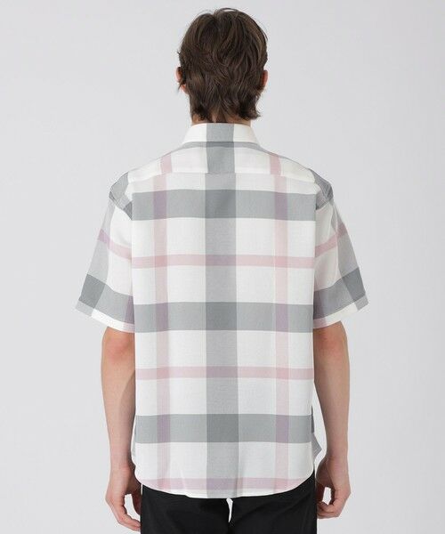 BLUE LABEL / BLACK LABEL CRESTBRIDGE / ブルーレーベル / ブラックレーベル・クレストブリッジ  シャツ・ブラウス | カラミクレストブリッジチェックハーフスリーブシャツ | 詳細3