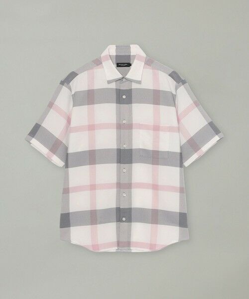 BLUE LABEL / BLACK LABEL CRESTBRIDGE / ブルーレーベル / ブラックレーベル・クレストブリッジ  シャツ・ブラウス | カラミクレストブリッジチェックハーフスリーブシャツ | 詳細4