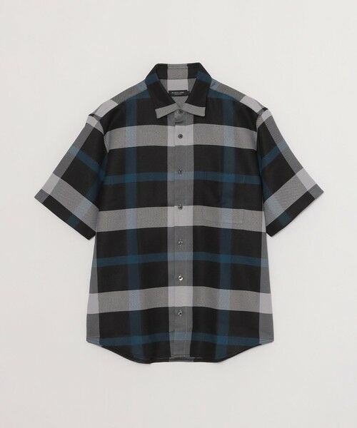 BLUE LABEL / BLACK LABEL CRESTBRIDGE / ブルーレーベル / ブラックレーベル・クレストブリッジ  シャツ・ブラウス | カラミクレストブリッジチェックハーフスリーブシャツ | 詳細8