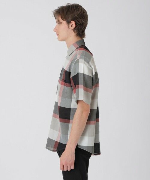 BLUE LABEL / BLACK LABEL CRESTBRIDGE / ブルーレーベル / ブラックレーベル・クレストブリッジ  シャツ・ブラウス | カラミクレストブリッジチェックハーフスリーブシャツ | 詳細10