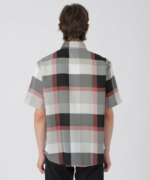 BLUE LABEL / BLACK LABEL CRESTBRIDGE / ブルーレーベル / ブラックレーベル・クレストブリッジ  シャツ・ブラウス | カラミクレストブリッジチェックハーフスリーブシャツ | 詳細11