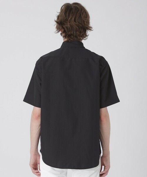 BLUE LABEL / BLACK LABEL CRESTBRIDGE / ブルーレーベル / ブラックレーベル・クレストブリッジ  シャツ・ブラウス | パネルチェックハイブリッドハーフスリーブシャツ | 詳細7