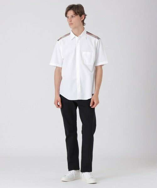 BLUE LABEL / BLACK LABEL CRESTBRIDGE / ブルーレーベル / ブラックレーベル・クレストブリッジ  シャツ・ブラウス | ヨークカラミチェックハーフスリーブシャツ | 詳細1