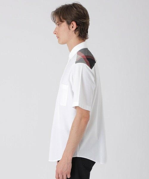 BLUE LABEL / BLACK LABEL CRESTBRIDGE / ブルーレーベル / ブラックレーベル・クレストブリッジ  シャツ・ブラウス | ヨークカラミチェックハーフスリーブシャツ | 詳細2