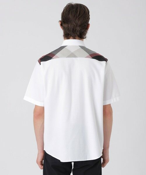 BLUE LABEL / BLACK LABEL CRESTBRIDGE / ブルーレーベル / ブラックレーベル・クレストブリッジ  シャツ・ブラウス | ヨークカラミチェックハーフスリーブシャツ | 詳細3