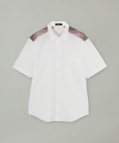 BLUE LABEL / BLACK LABEL CRESTBRIDGE / ブルーレーベル / ブラックレーベル・クレストブリッジ  シャツ・ブラウス | ヨークカラミチェックハーフスリーブシャツ | 詳細5