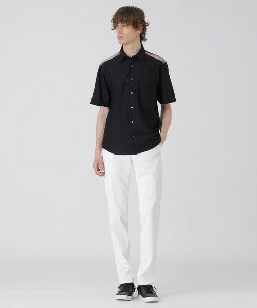 BLUE LABEL / BLACK LABEL CRESTBRIDGE / ブルーレーベル / ブラックレーベル・クレストブリッジ  シャツ・ブラウス | ヨークカラミチェックハーフスリーブシャツ | 詳細6