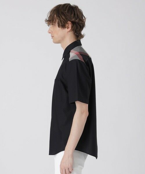 BLUE LABEL / BLACK LABEL CRESTBRIDGE / ブルーレーベル / ブラックレーベル・クレストブリッジ  シャツ・ブラウス | ヨークカラミチェックハーフスリーブシャツ | 詳細7